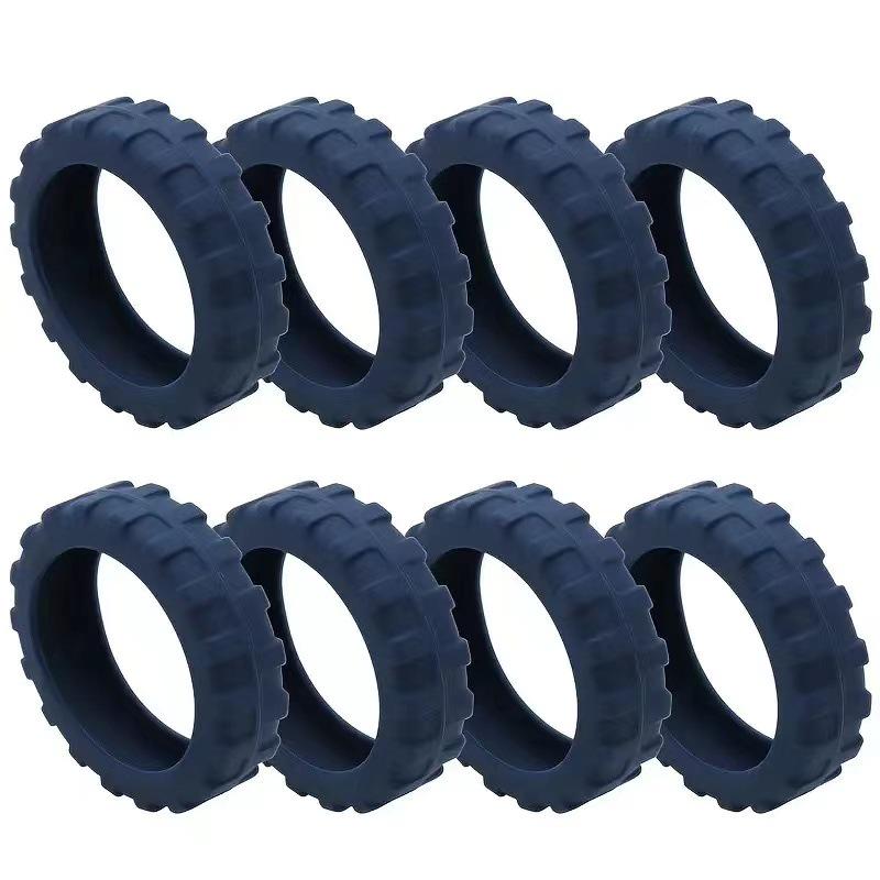 Silicone Protective Cover for Silent, Shock-Absorbing Suitcase Wheels