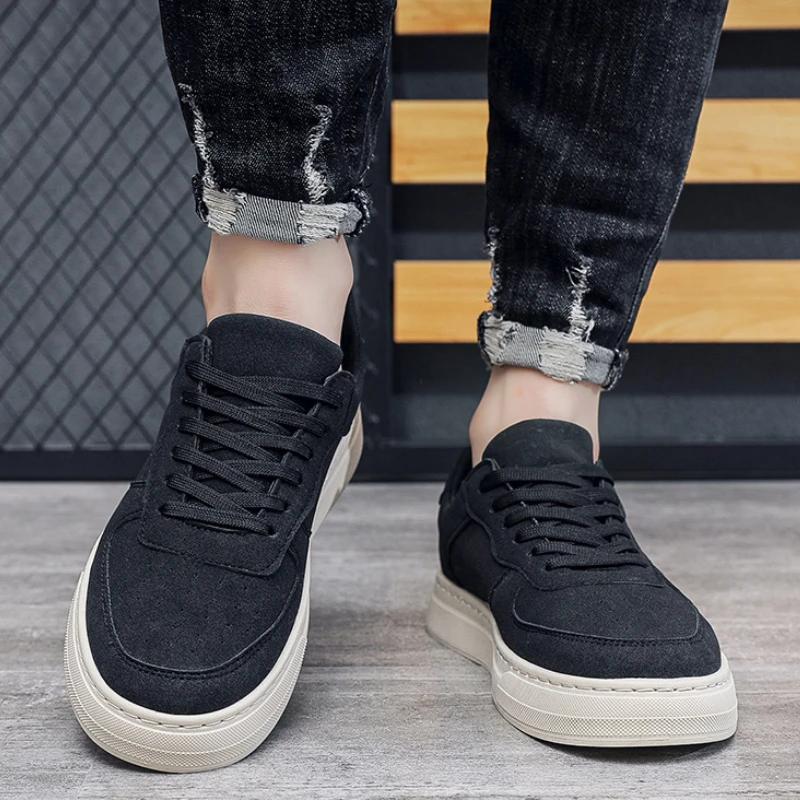 New Fashion Men Casual SneakersShoes Luxury Outdoor Skateboard Shoes High Quality Wear-resistan Men Sport Shoes Tenis Masculino