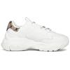 New MLB Big Ball Chunky Cushioning Anti Slip And Wear Resistant Low Top Chunky Sneakers Unisex White 3ASHCM11N-43BGD