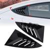 2Pcs Car Rear Window Shutter Cover Trim Stylish Look Window Louver Side Vent Trim Replacement for     2023 and Later