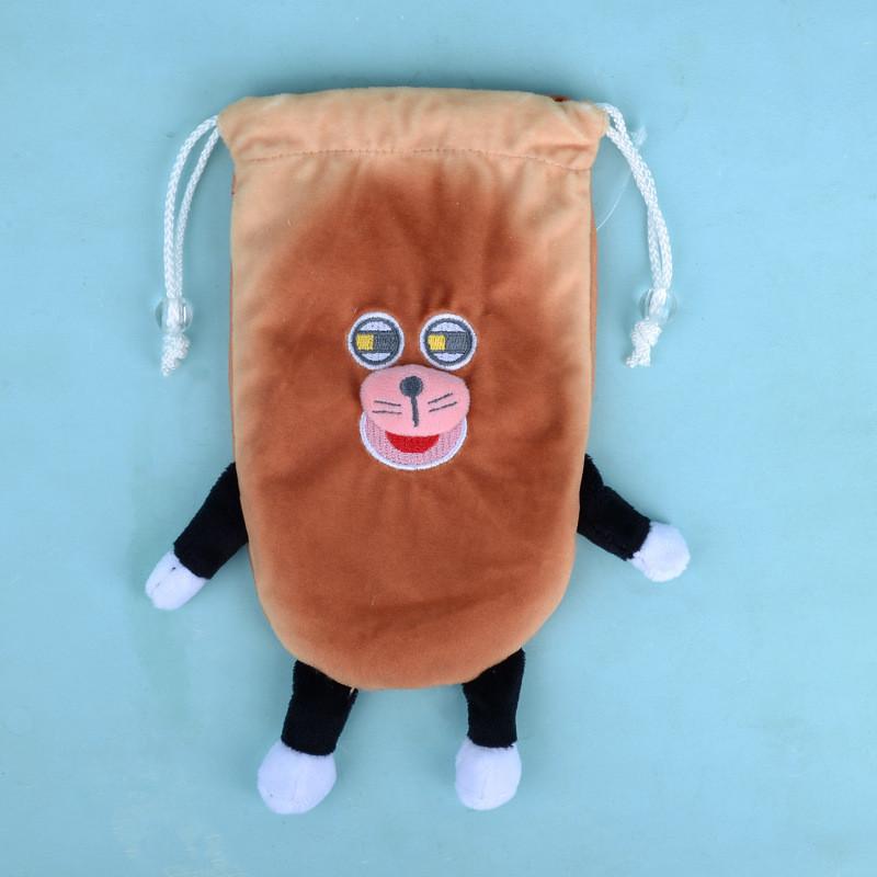 

Bread Thief Plush Toy Keychain With Cute Cartoon Design For Kids And Collectors Drawstring Bag