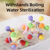 Baby Toys Hand Grip Ball Rotating Rattle Manhattan Round Ball  Activity Development