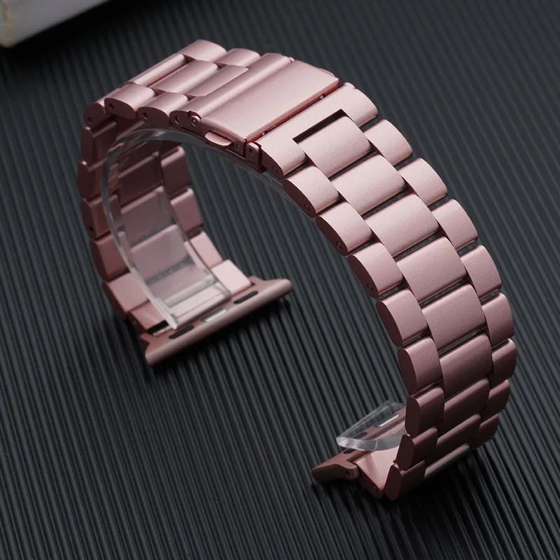 Stainless Steel Strap for Watch band 45mm 44mm Ultra 2 49mm 42mm-40mm-41mm-46mm Metal watchband series 10 9 8 7 6 5 4 3 se