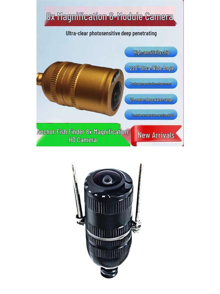 Submarine 8x Magnification Fish Exploration Camera