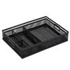 Multifunctional Office Drawer Storage Box Metal Organizers Tray For Stationery Efficient Space Management