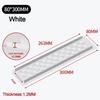 Aluminum Alloy Vents Cover Rectangle Louver Ventilator Grille Cover 50/80mm Wide Breathable Mesh Hole Ornaments