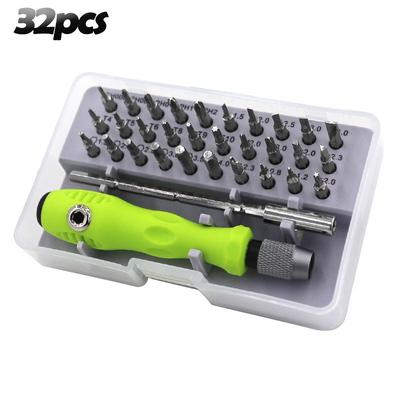 32-in-1 schroevendraaierset Precisie Mini magnetische schroevendraaierbits Kit Telefoon Mobiele IPad Camera Onderhoudstool Reparatie