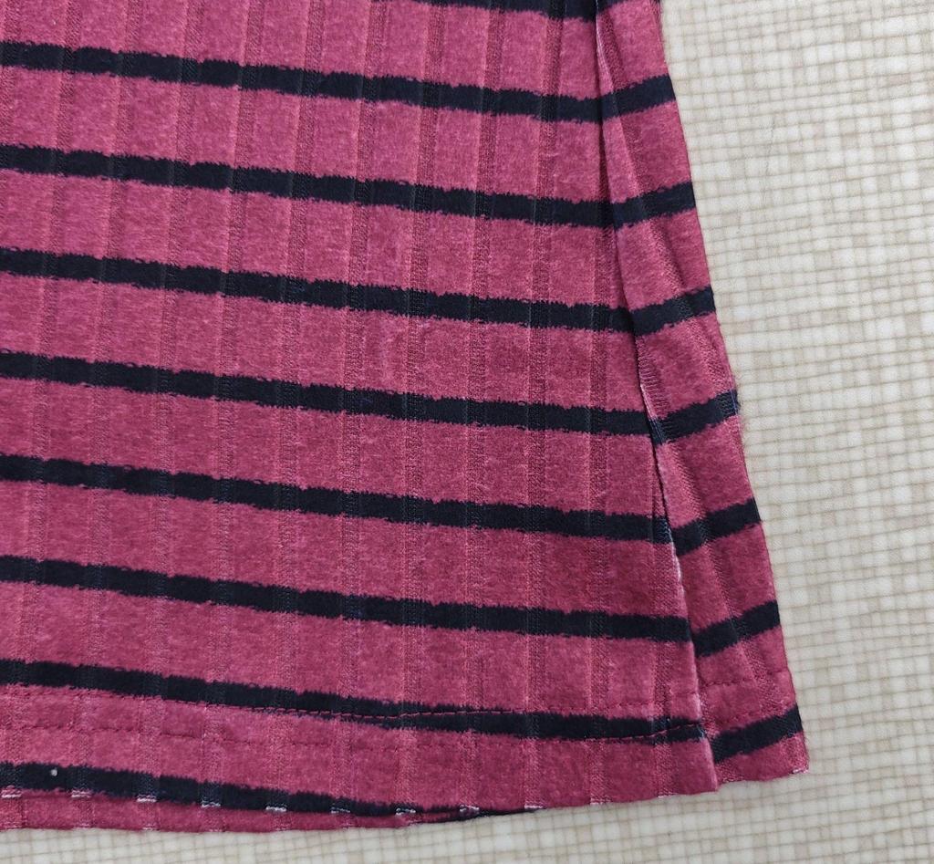 2025 Euro Beach Off-Shoulder Striped Knit Dress