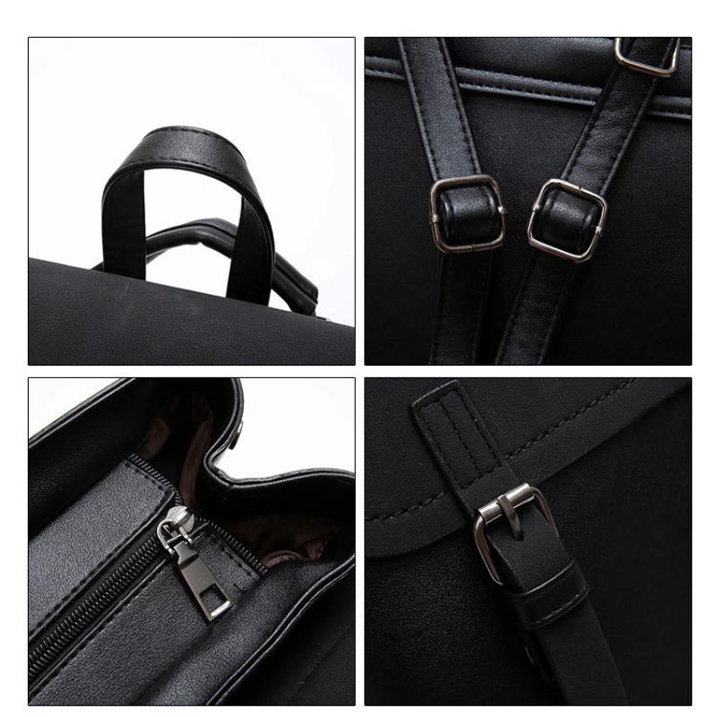 Рюкзак женский противоугонный школьный рюкзак легкая сумка через плечо сумка дорожная — фото 15