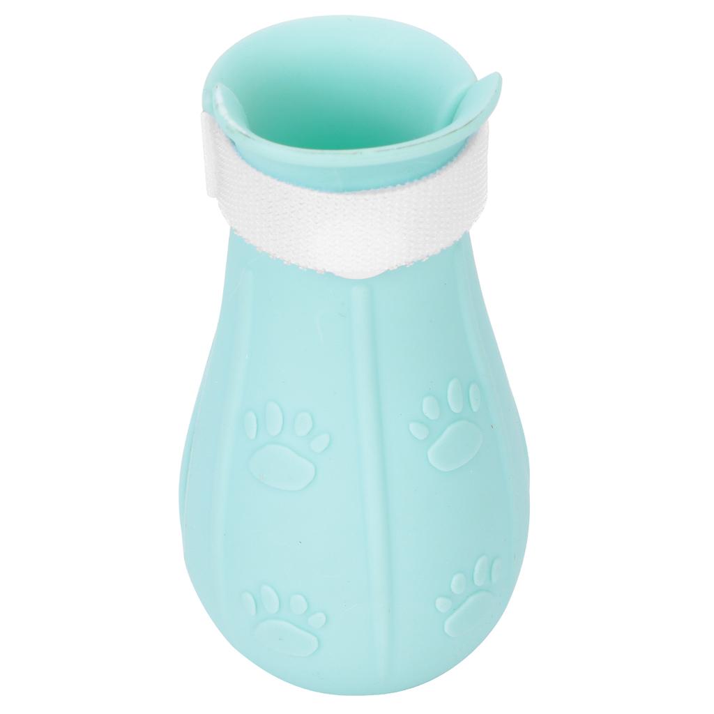 Cat Booties AntiScratch Cat Shoes Silicone Foot Covers Suitable for Pet Hospitals Pet Shops(Single Box Pink 4 Pcs )