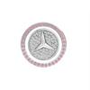 Diamond Car Decor One Click Start Button Engine Start Stop Switch Button Cover for Mercedes Benz W211 W204 W210 W203 CLA GLA AM0