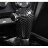 Carbon fiber Gear Shift Knob Cover Trim For Honda HR-V HRV 2016-