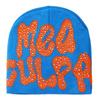 Women's Winter Rhinestone Knit Jacquard Hat - Stylish Warm Outdoor Head Wrap