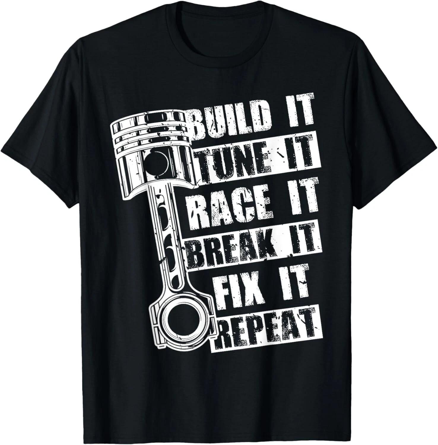 

Racecar Steps Racecar Shirt Funny Fast Car Tee Gift Unisex T-Shirt S