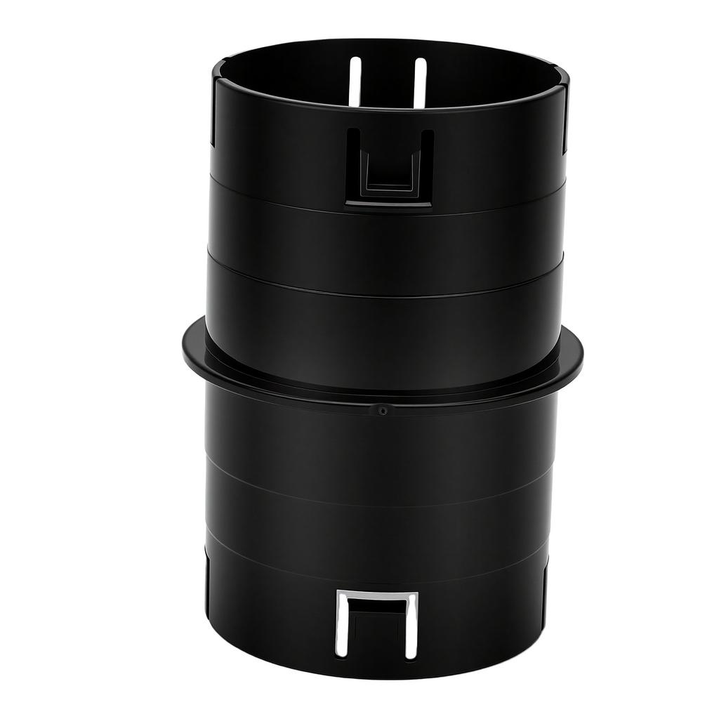 4 Inch Universal Pipe Adapter Corrugated To PVC Pipe Connector for SCH 40 SDR 35 Drain Sewage Pump Extension