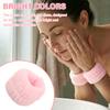 Wash Face and Wrist Band Absorb Water Sweat Wiping Bracelet Hairband Moisture Proof Sleeve Wrist Guard Absorbent Wrist Sweatband