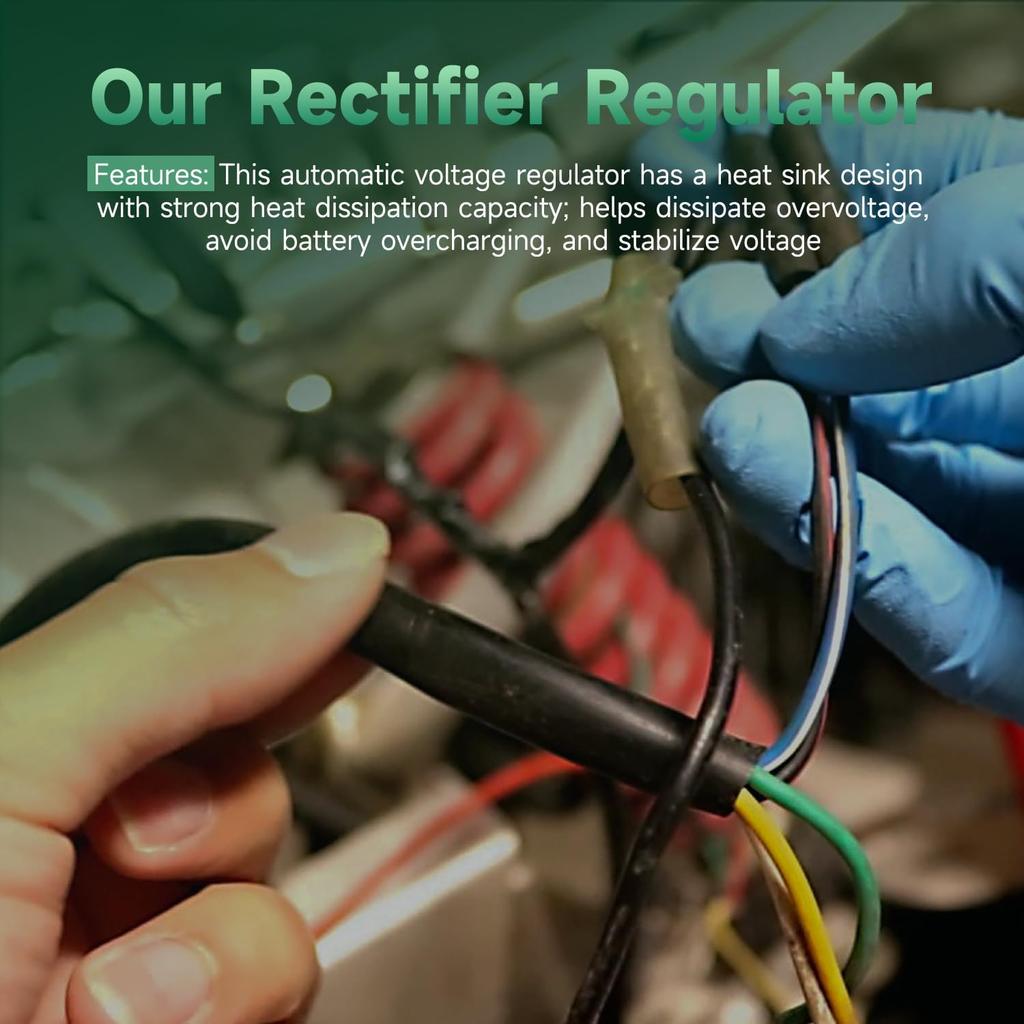 SCITOO 339-7452A15, 339-7452A19, 18-5776, 18-5777 Spannungsregler Gleichrichter für 1980-1996 für Mercury Außenbordmotor Sierra 6PS 8PS 9.9PS 10PS 15PS 20PS