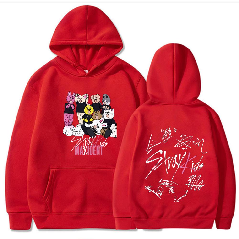 Stray Kids Women's Hip Hop Pullover Hoodie Jacket