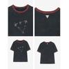 Hyunjin Stray Kids worn GUESS Unisex Star Ringer Short-Sleeved T-shirt Korea
