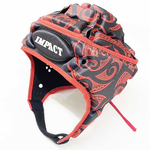 Шлем Impact Rugby Head Maori, Красный/S