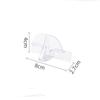 5/10Pcs Glasses Holder Transparent Wall-Mounted Storage Rack Simple Installation Wall Hook Self-Adhesive Sunglasses Storage