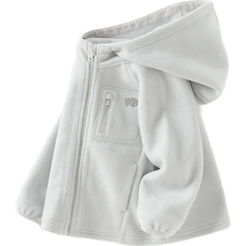 Davybella Kids  Fleece-Lined Hooded Jacket 130