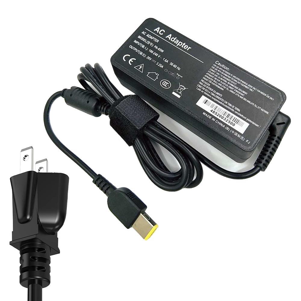 65W 20V 3.25A USB AC Laptop Charger Power Adapter For Thinkpad X301S X230S G500 G405 X1 Carbon E431 E531 T440s