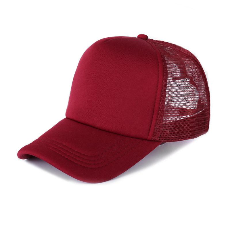Embroidered mesh cap, travel cap, sun protection duckbill cap, trucker hat, printed baseball cap, wide brim hat