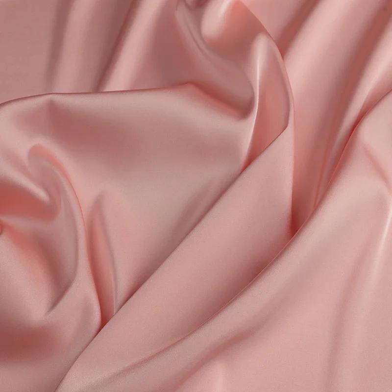 100x125cm  Ice Sensitive Thin Stretch Matte Satin Fabric Satin Dress  Camisole Shirt  Pajamas  Qipao Clothing Design Fabric