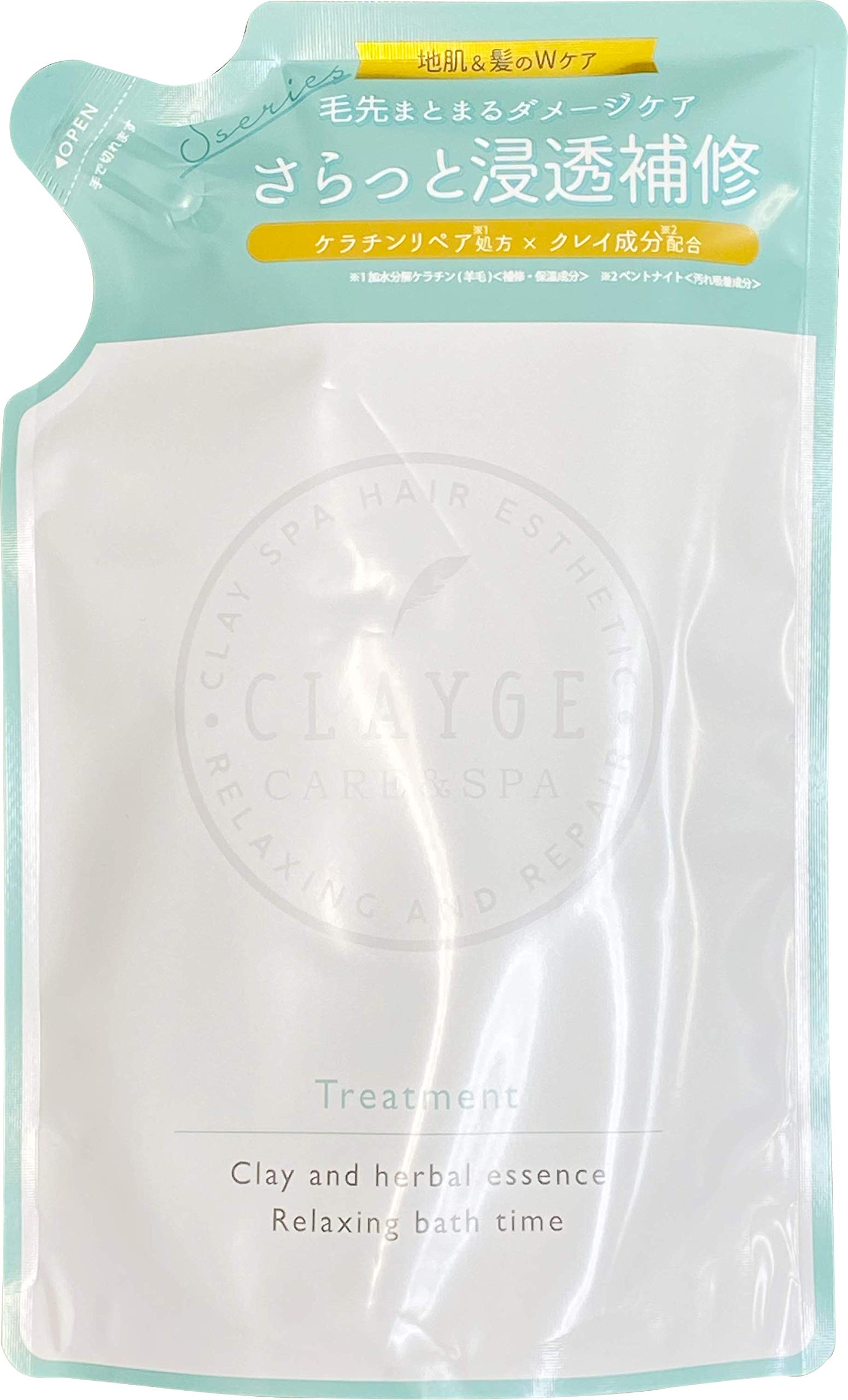 

CLAYGE Treatment SN, Light and Smooth, Floral Musk Scent, Refill, 400ml (x 1)