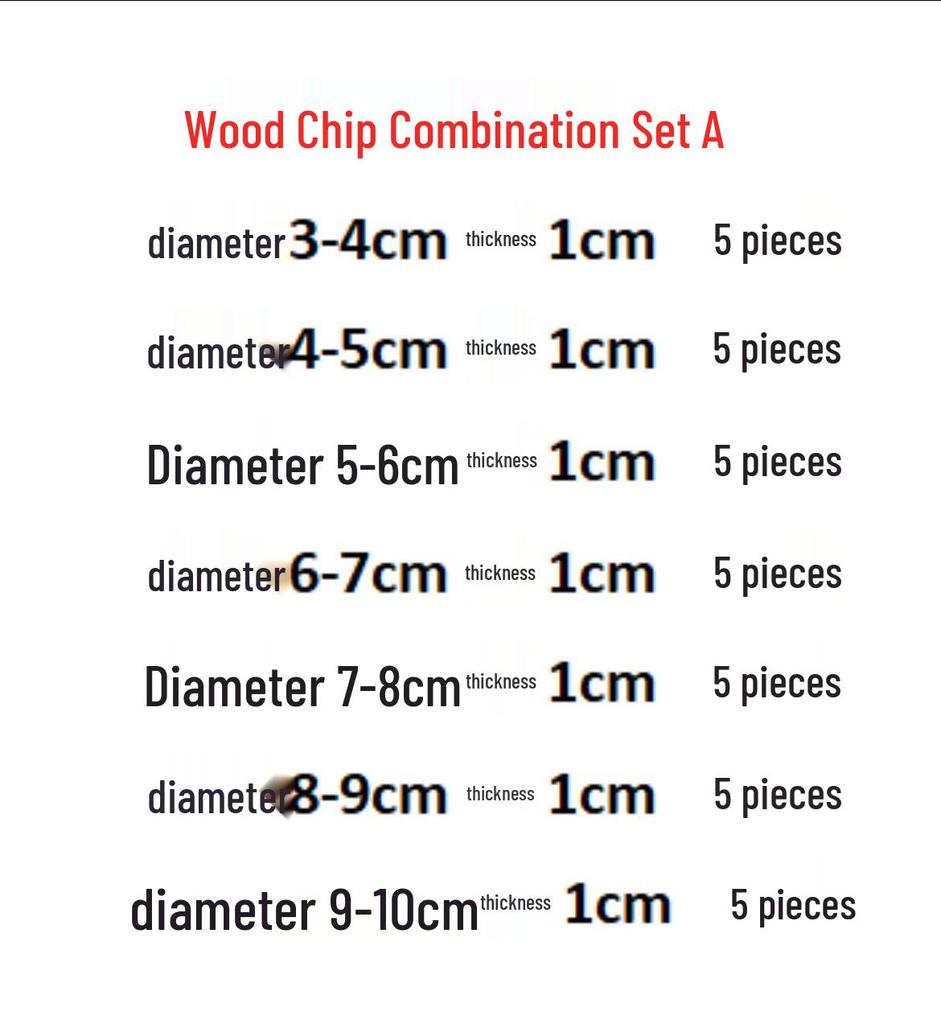 DIY Hand-Painted Wooden Slices for Crafts and Kindergarten Decor – Small Natural Wood Pieces with Growth Rings