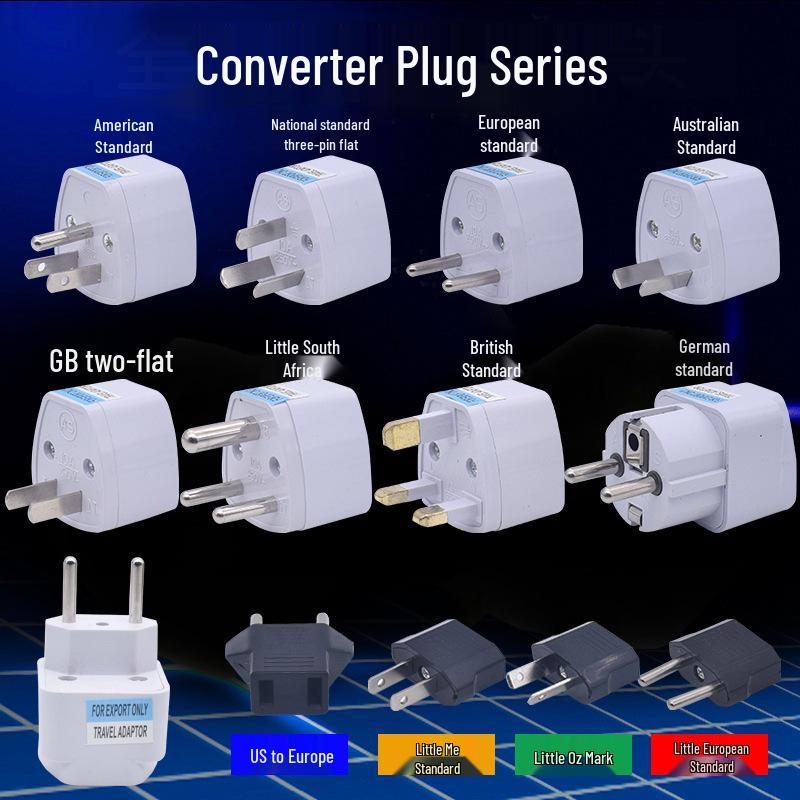 Universal Travel Adapter: UK to EU, US to AU, UK to German Standard Conversion Plug