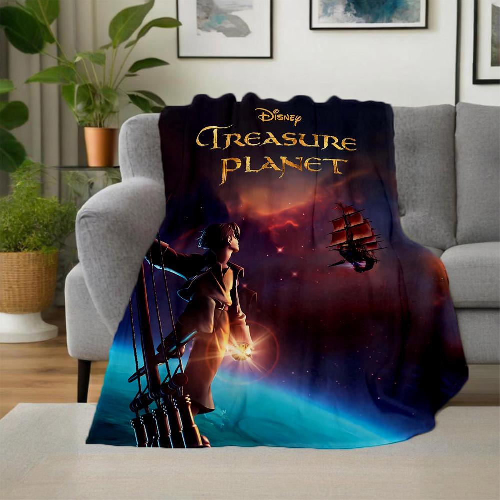 1pc, Disney Treasure Planet Blanket Soft Throw Blanket, Warm Cozy Bedding Decor, Living Room, Travel, Camping