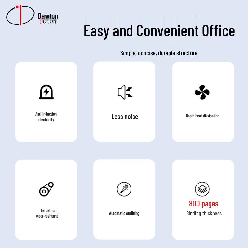 DOCON Electric Punching & Binding Machines & Accessories CN Plug (adapter Included)