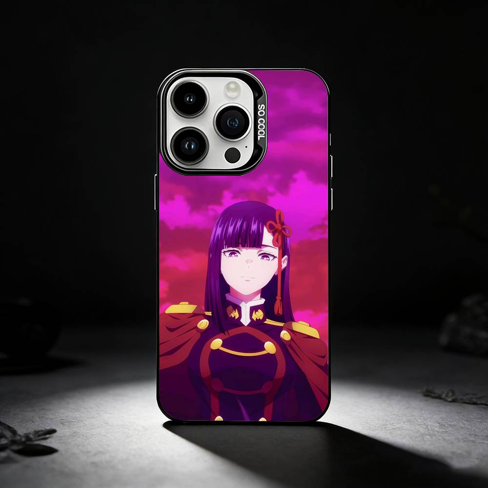 Chained Soldier Phone Case For iPhone 17,16,15,14,13,12,11 Plus,Pro Max,XS,Colored silver phone case