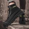 Fashion Selling Men's Tooling Boots Anti-slip Wear-Resistant Mens Boots Water Proof Keep Warm Beautiful and Fashionable Furry Boot Men