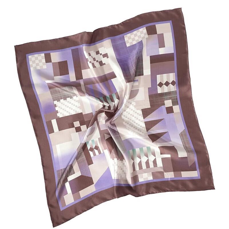 Hengyuanxiang Skin-Friendly Silk Square Scarf