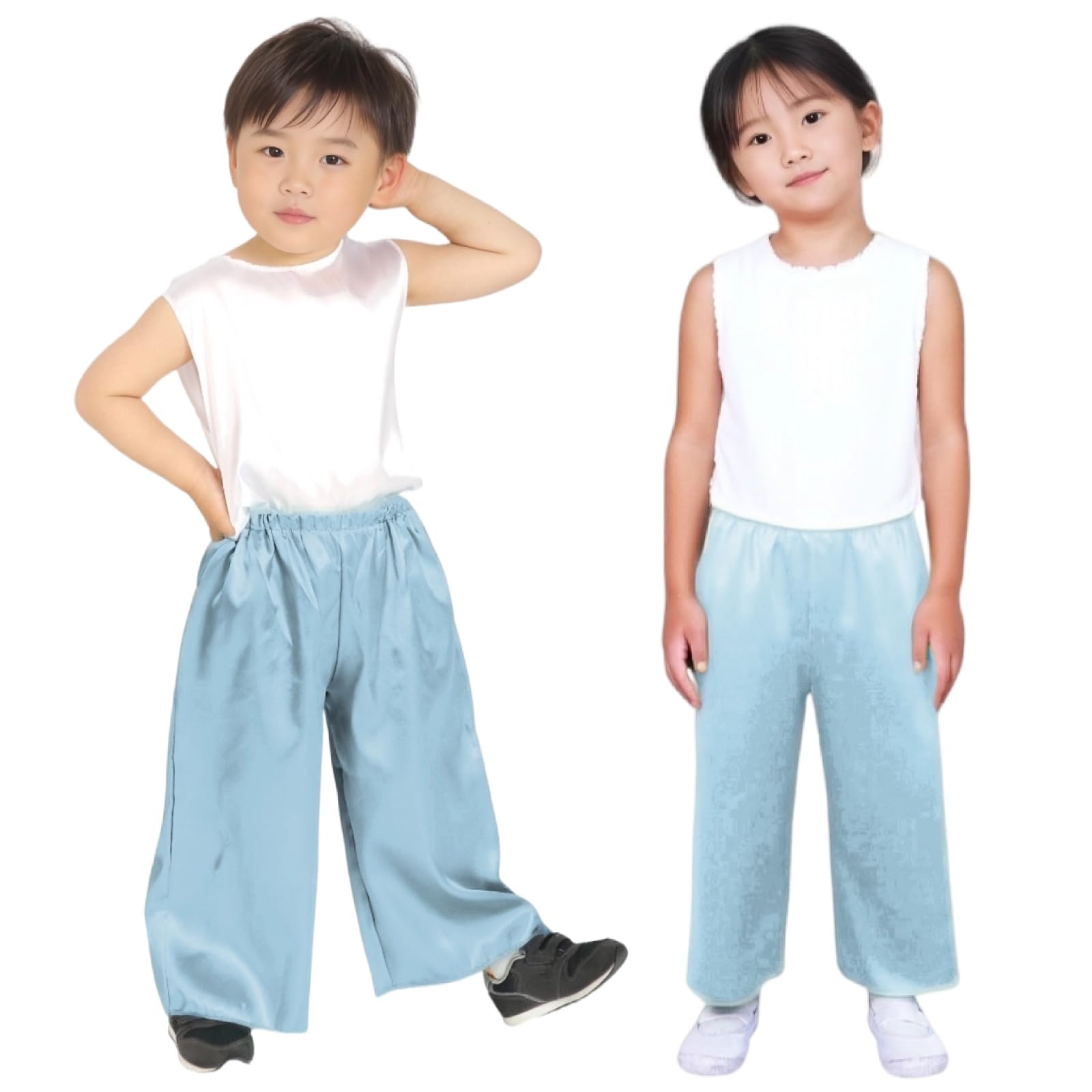 

Брюки Artec Soft Satin, Светло-голубые, Размер C (15006) - Идеально подходит для костюмов, косплея, выступлений и спектаклей, Легко сделать и сделано вручную для детей