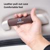 Leather Car Roof Armrest Handle Protection Cover Auto Interior For Volvo V60 V40 XC90 S60 C30 XC60 V50 V70 S90 AWD XC40 S80 V90