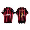 AC Milan retro jersey 0607 season Kaka Maldini Ronaldini Ronaldinho Pirlo collector's edition football jersey
