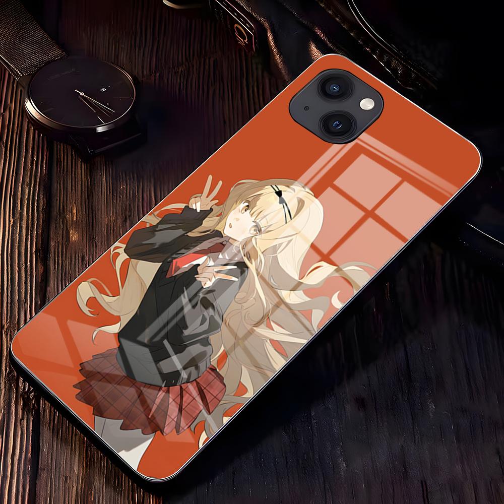 Shugo Chara Phone Case For IPhone 17 Pro Max 16 15 14 Pro Max 13 11 X Xs Xr 8 7Plus Glass Cover