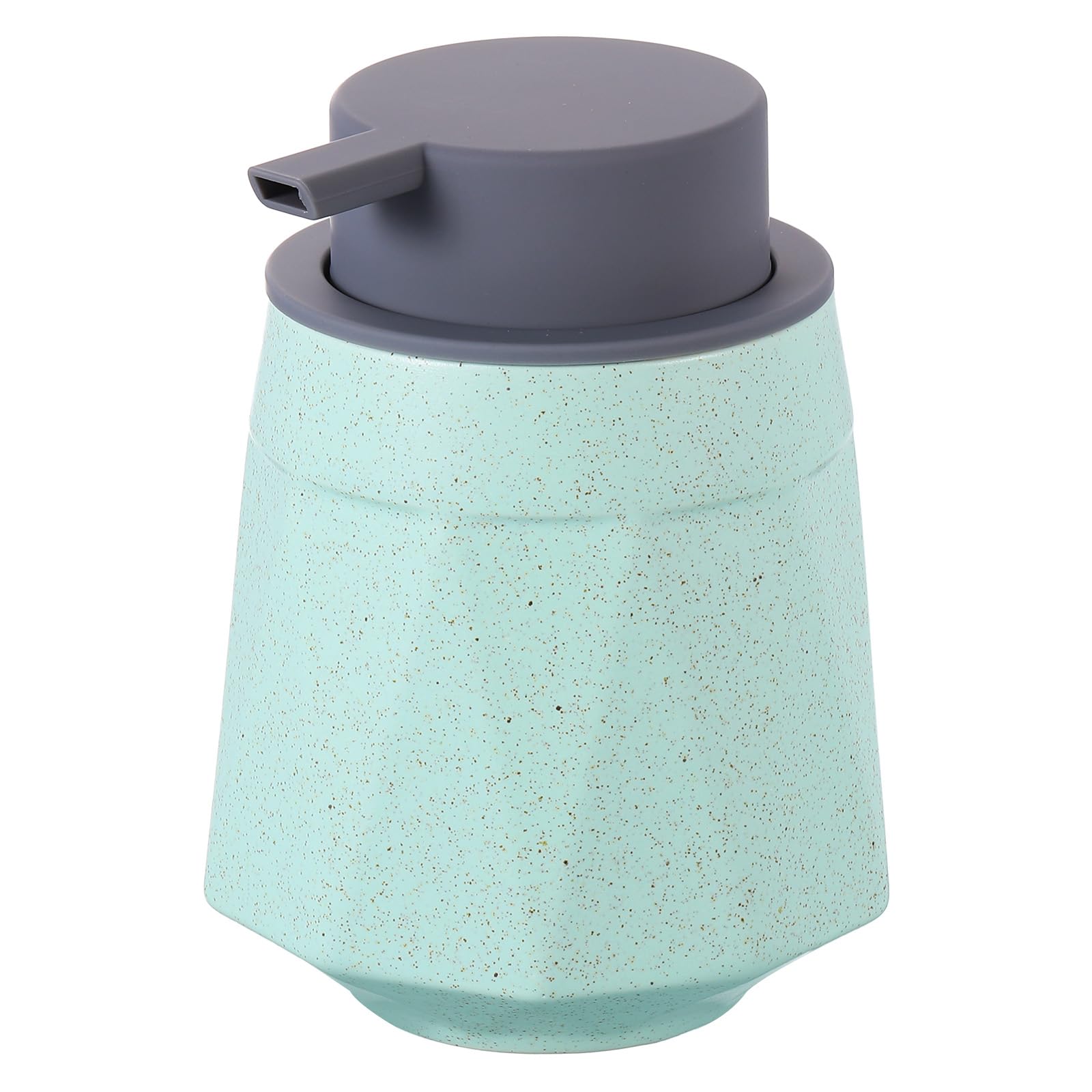 

uxcell Пенный дозатор для мыла Керамический пенный насос для мыла для ванной комнаты 400 мл Зеленый