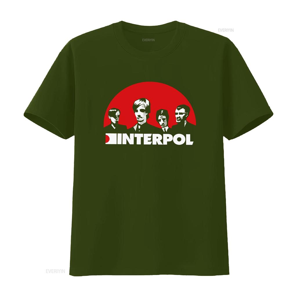 Interpol Band For Fans Style Men's Womens Top T Shirt Clothing Size S 5XL Best Anniversary Vintage Washed Stretched Graphic