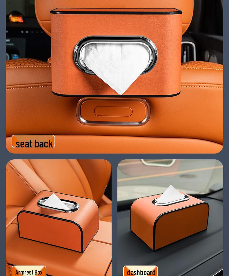 Jaguar XFL E/F-PACE/XF/XEL/XJL Car Armrest Tissue Box Storage