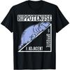 Hypotenuse Angrenzendes Tier Flusspferd Liebhaber Hippo T-Shirt
