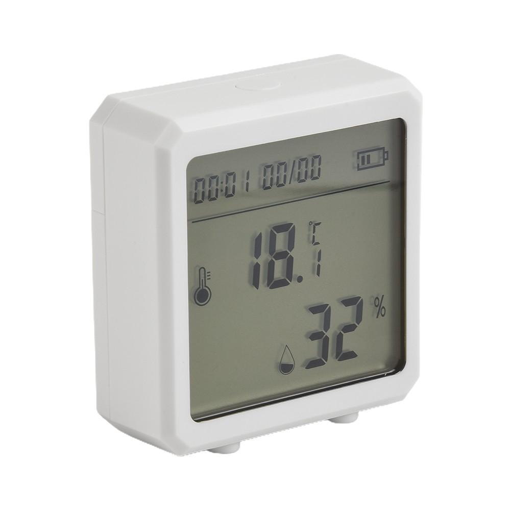 Für ZigBee Für Tuya Thermometer Hygrometer Digitales Feuchtigkeitsmessgerät mit App-Benachrichtigung