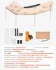 270 Degree Awning, 12.4 Driver Side Vehicle Awning, Waterproof UV50+ Car Side Awnings with Carry Bag, All-Weather Free-Standing Overland Awnings Car