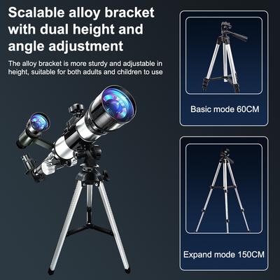 Professional HD Astronomical Telescope FMC Multi-coated Optical Double Lens Monocular for Watching See The Moon and Stars Bird