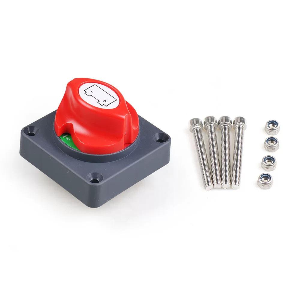 High Current Battery Disconnect Switch for Yacht, RV, Car, Winch, Storage, or High Power Applications.