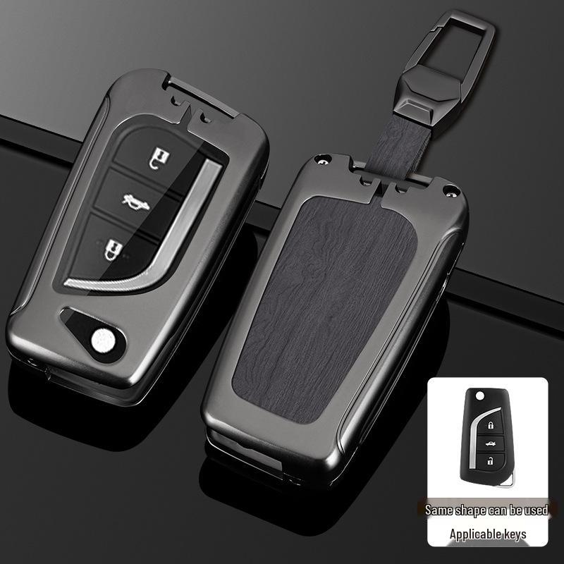 Toyota Avalon Camry Key Case for Highlander, RAV4, Corolla, Levin, and CHR Models.